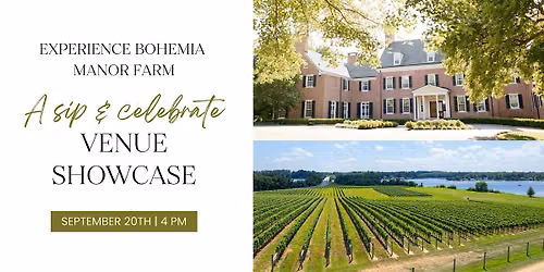 Bohemia Manor Farm: A Sip & Celebrate Venue Showcase