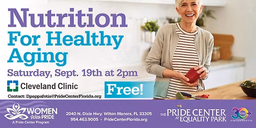 Nutrition for Healthy Aging