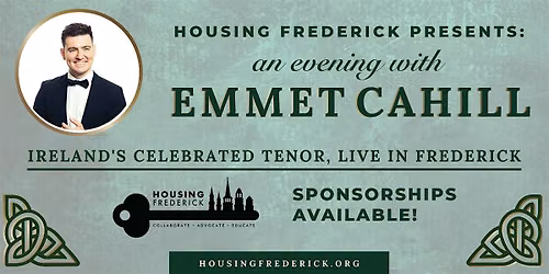 An Evening with Emmet Cahill: Ireland\u2019s Celebrated Tenor, Live in Frederick