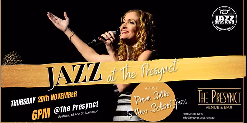 Renae Suttie & The New School Jazz Trio