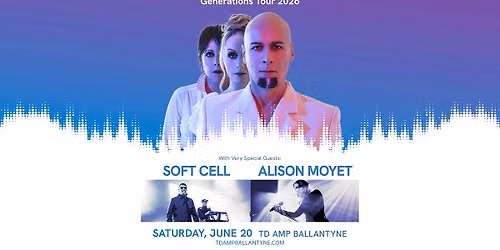 The Human League with Very Special Guests Soft Cell & Alison Moyet