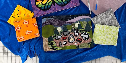 Fabric Mosaic Kinusaiga