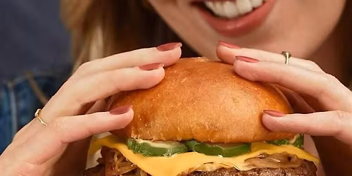 National Burger Day Buy One, Get One (3pm-6pm)