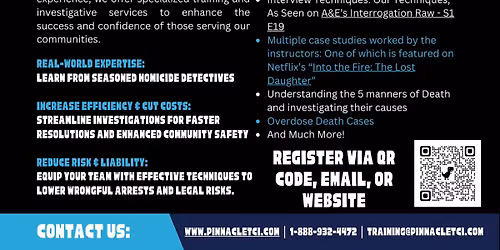 Death & Homicide Investigations