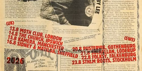 BTCP: Jeffrey Silverstein \/ Bobby Lee with special guest Lone Mesa - The Church, Ipswich
