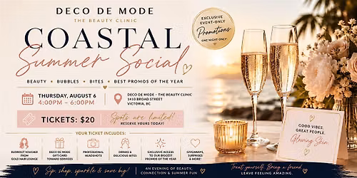 Deco De Mode's Coastal Summer Social