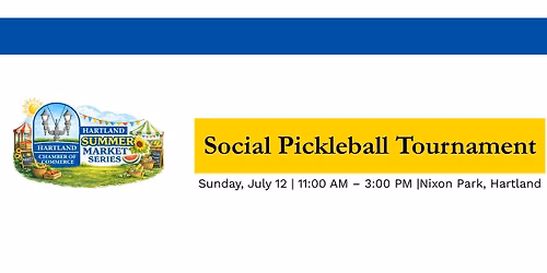 Summer Market Series Pickleball Tournament