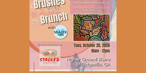 Brushes & Brunch at The Bistro - October Edition 