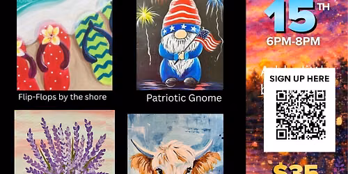 Summer Painters Choice Paint Party!