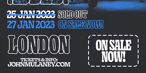 John Mulaney London Tickets