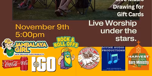 Gumbo & Worship under the Stars