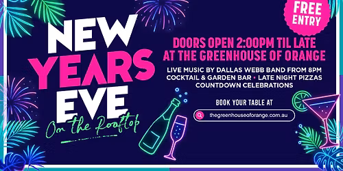 New Years Eve @ The Greenhouse
