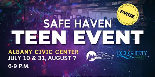 FREE Safe Haven Teen Event