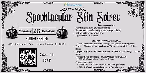Spooktacular Skin Soiree