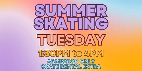 Tuesday Afternoon 1:30pm - 4pm - ALL AGES