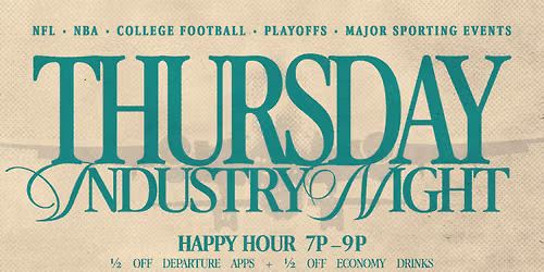 Thursday Industry Night @ Runway