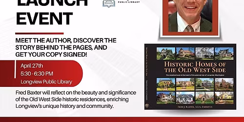 Book Launch of the Historic Homes of the Old West Side