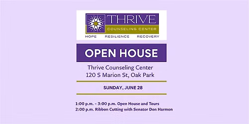 Thrive Open House and Ribbon Cutting
