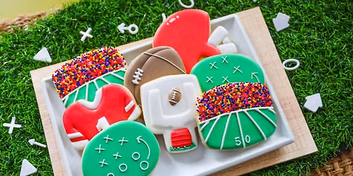 "Denver Broncos Cookie Kickoff" Themed Sugar Cookie Decorating class