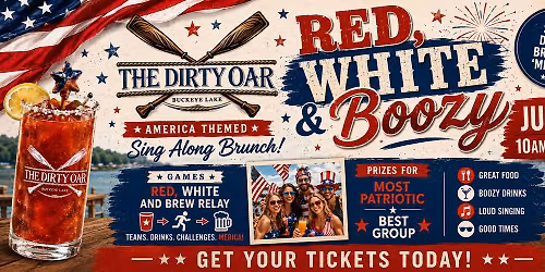 Red, White and Boozy - Sing Along Brunch!!