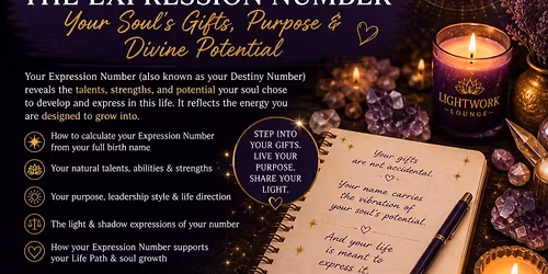 \ud83c\udf1fExpression NUMEROLOGY with Mama Agape (Jenny):\u2728