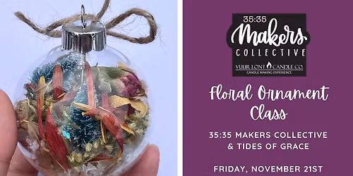 Floral Ornament Class with Tides of Grace
