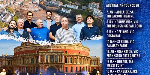 The Fishermans Friends at Truro Hall for Cornwall