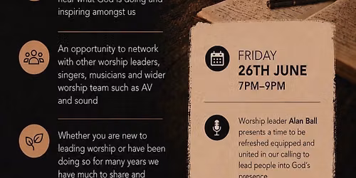 Worship Leaders Gathering with Alan Ball