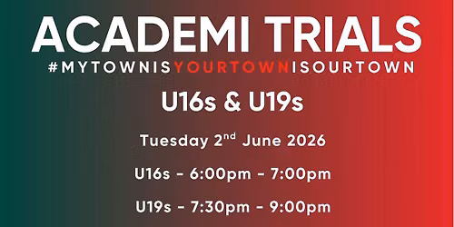 Academi Trials - Under 12\u2019s