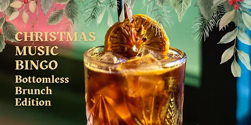 MUSIC BINGO: Christmas edition with Bottomless Brunch!