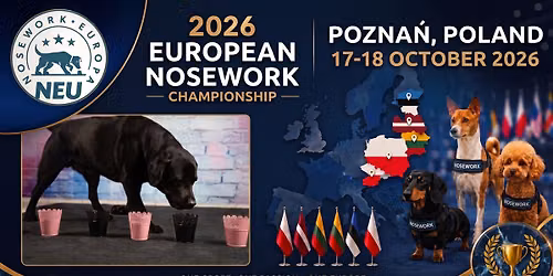 Mistrzostwa Europy Nosework\/European Nosework Championship