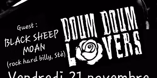 DOUM DOUM LOVERS\/Black sleep moan
