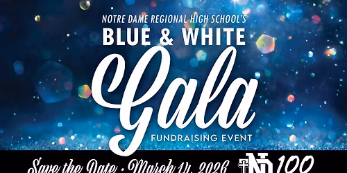 Notre Dame Blue & White Gala