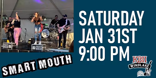 Smart Mouth at Kelly's Bleachers Wind Lake!