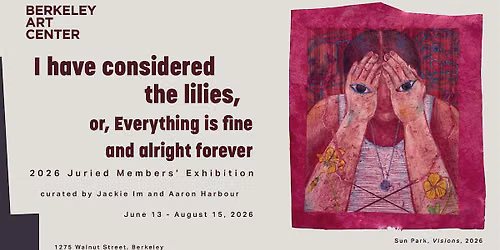 Potluck and Artists in Conversation \u2014 I have considered the lilies