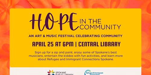 Hope in the Community: A Night of Art and Music
