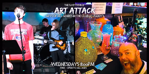The Fayetteville Art Attack, Wednesday, November 19th!