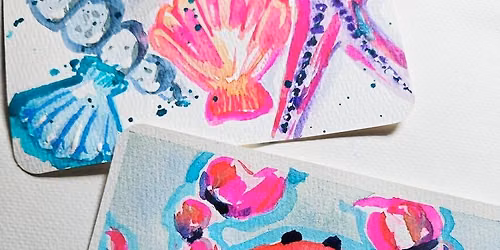 Watercolor & Wine
