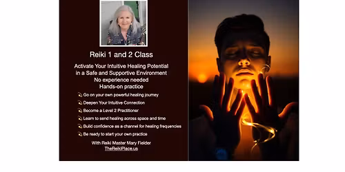 Learn Reiki: Divine Light Reiki Levels 1 and 2 Online and In Person