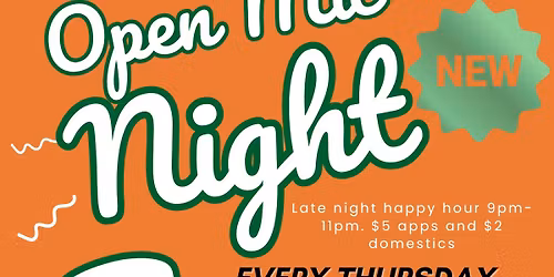 Open Mic Night with Scott Seth