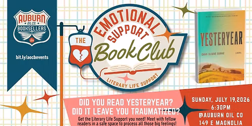 Introducing... The Emotional Support Book Club