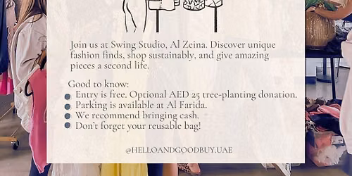 Preloved Market at Swing Studio in Zeina