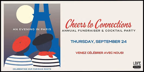 Cheers to Connections- LBFE's Annual Fundraiser