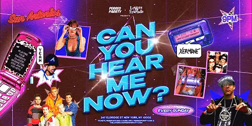 The Y2k Parrty- Can you hear me now? Classics at San Antonios Cocktail  Bar
