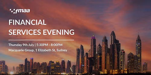 2026 FMAA NSW Financial Services Evening