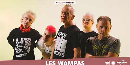 LES WAMPAS en concert au Transbordeur