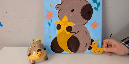 SOLD OUT  Don't Worry, Be Capy 2 day Kids Camp $55 (age 6 and up)