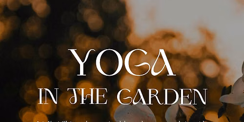 YOGA IN THE GARDEN