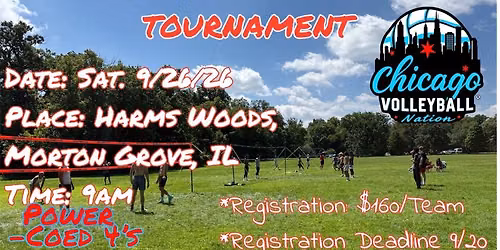 CVN GRASS\/CASH VOLLEYBALL TOURNAMENT