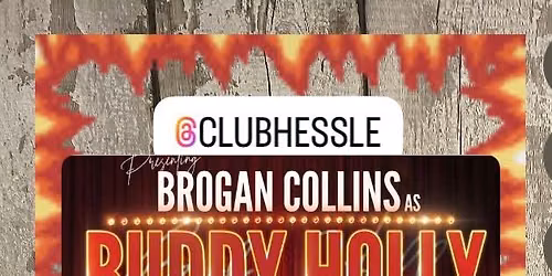 Buddy Holly Tribute Night Brogan Collins 